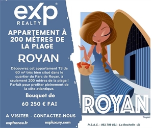 t3 à la vente -   17200  ROYAN, surface 60 m2 vente t3 - UBI445949693